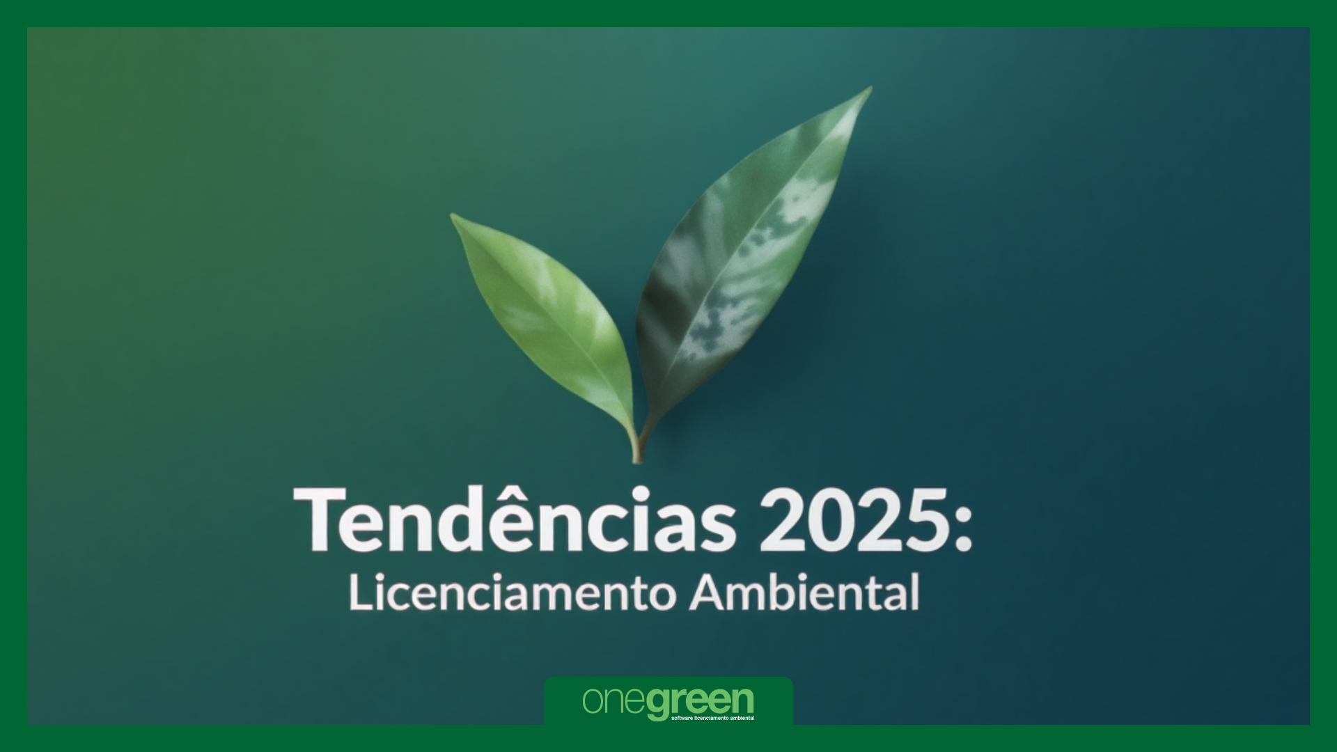 Por que 2025 será um ano decisivo para o licenciamento ambiental?